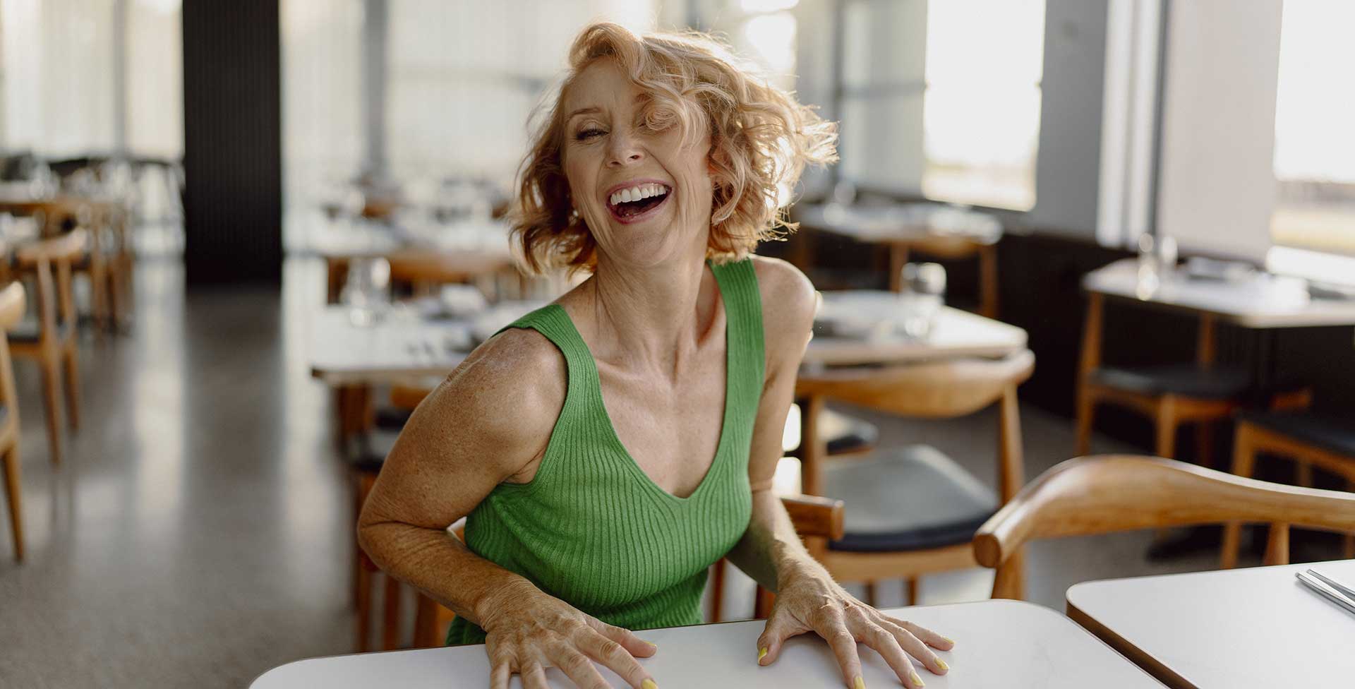 Joanne Laughing out loud