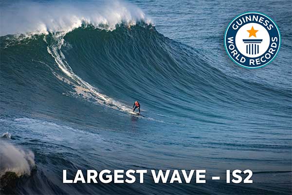 Matt Formston Guinnes Book of Records Wave Ride