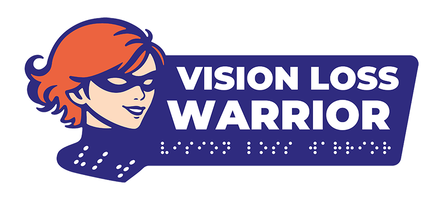 vision loss warrior logo